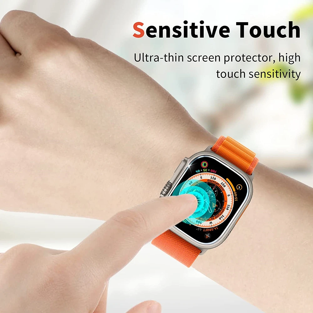 Anti-Scratch Screen Protector for Apple Watch Ultra and Apple Watch 8 Pro 6