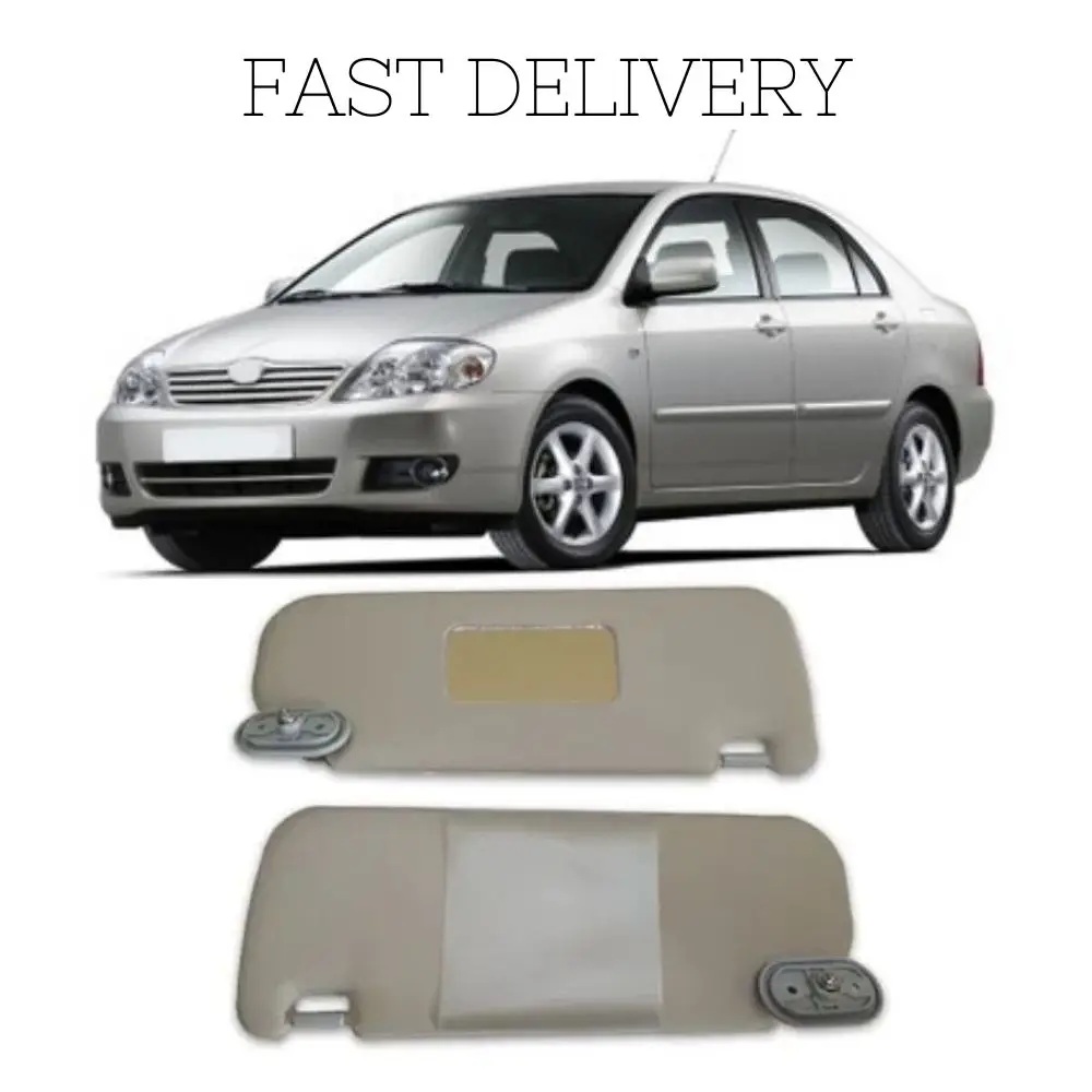 

For TOYOTA COROLLA 2003-2007 Inner Sun Visor Left Right 2 Pieces Protection Car Accessories Spare Parts Trim Free Delivery