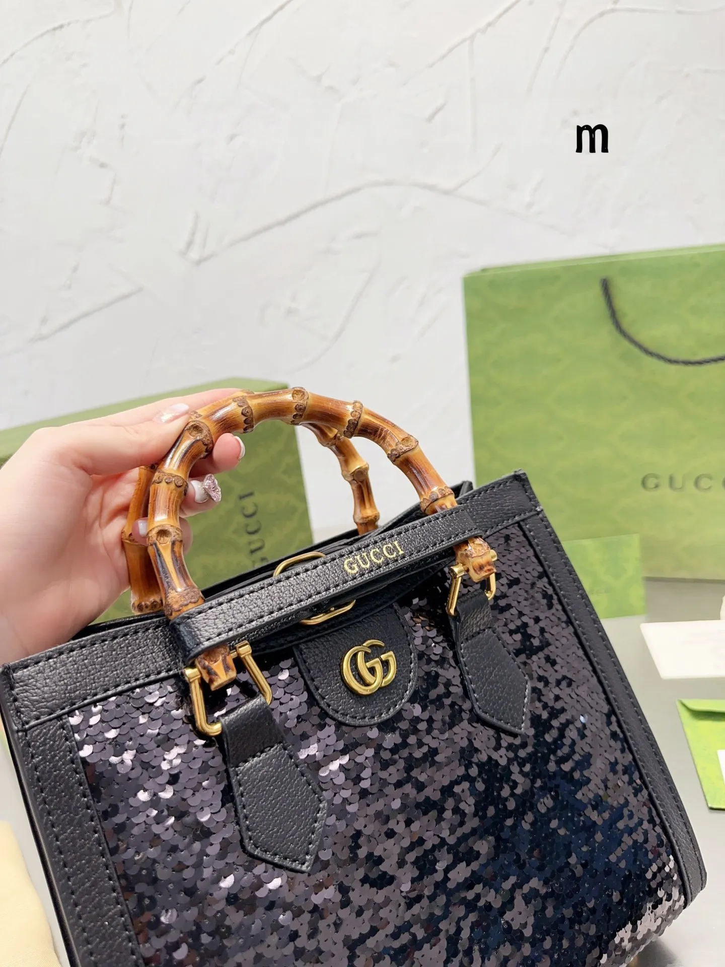 в стиле GUCCI новая женская сумка кошелек через плечо сумка-мессенджер подмышками