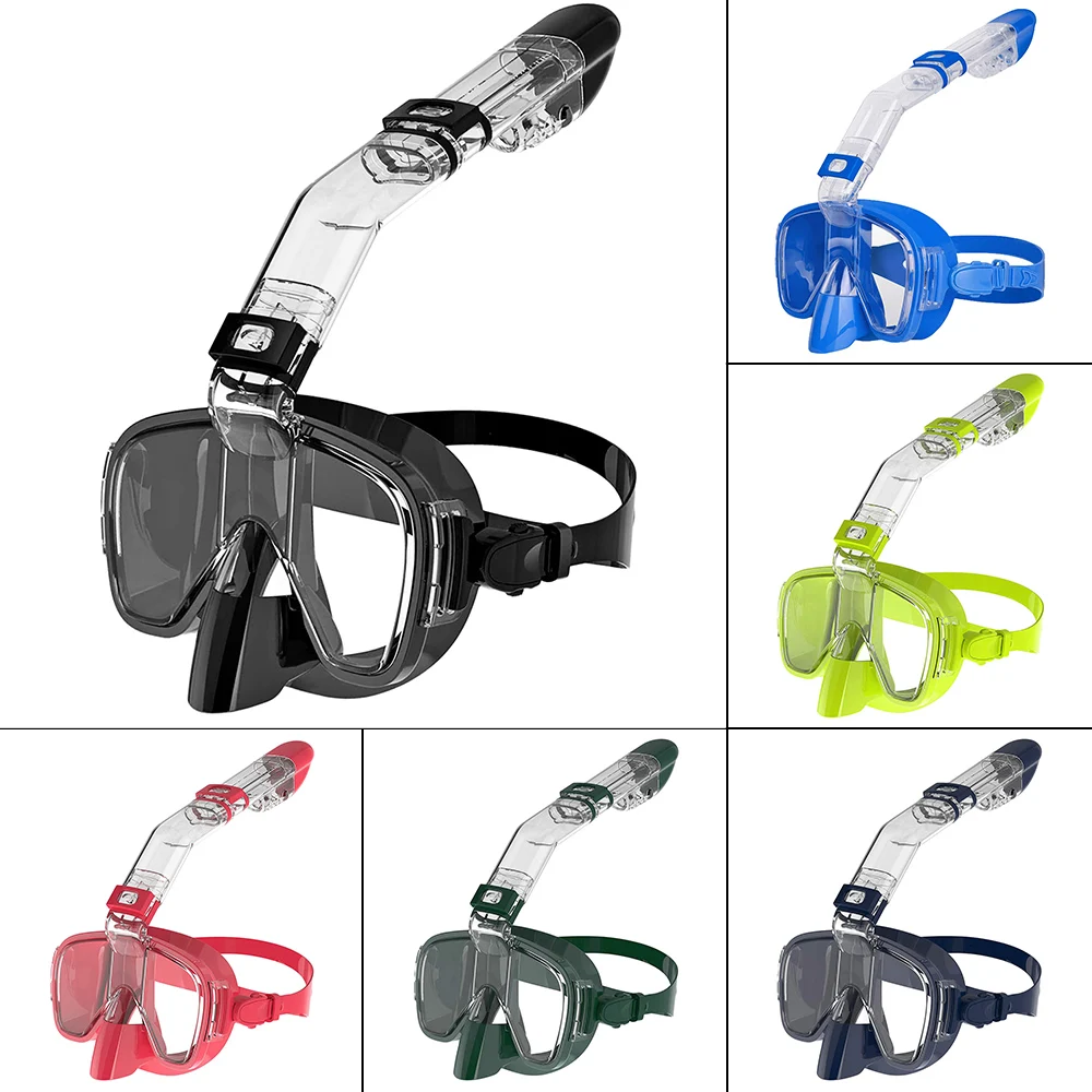 Маски для дайвинга Складной противотуманный комплект масок подводного плавания