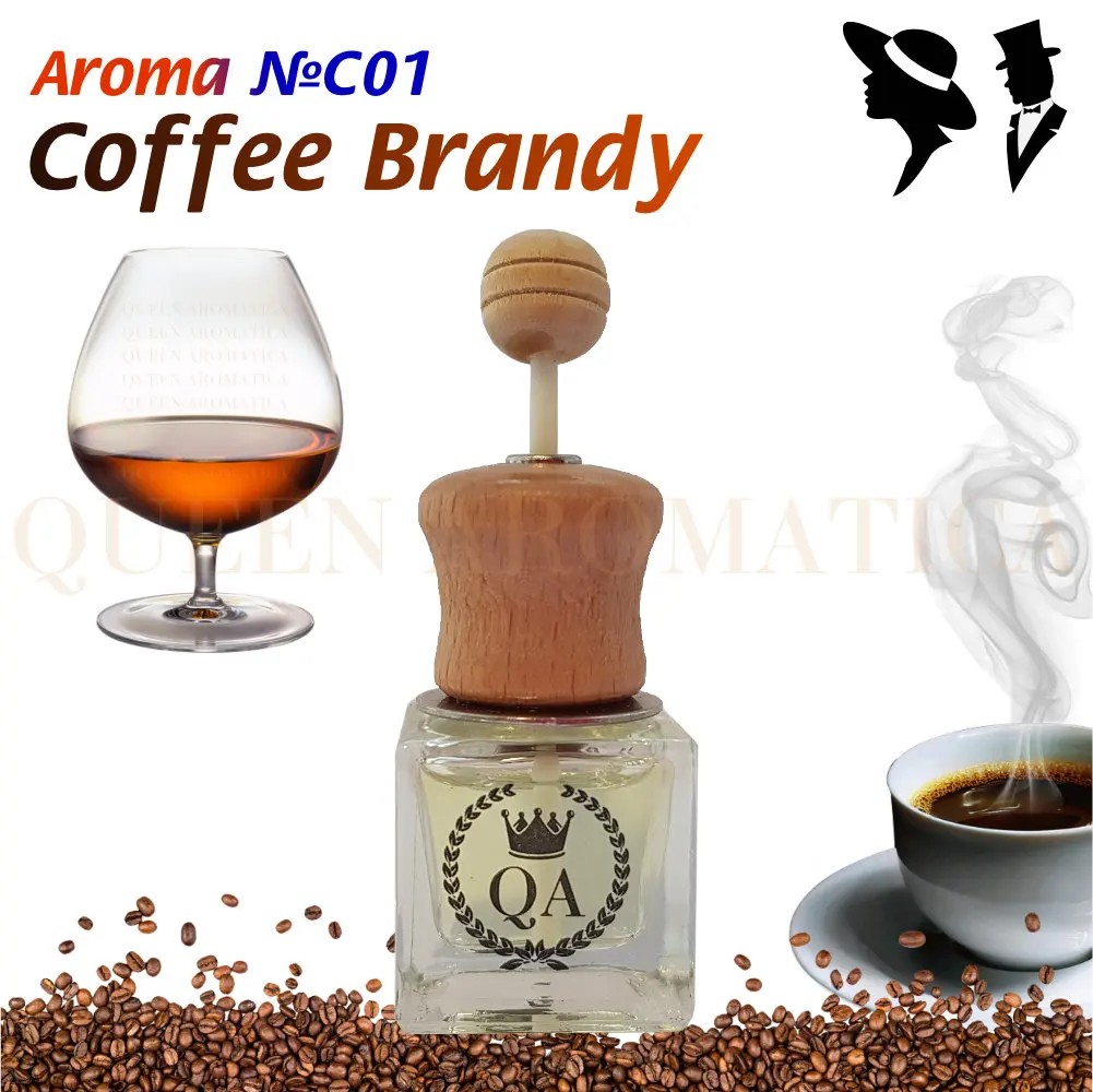 Ароматизатор для авто Queen Aromatica Ароматический диффузор УНИСЕКС ароматизатор