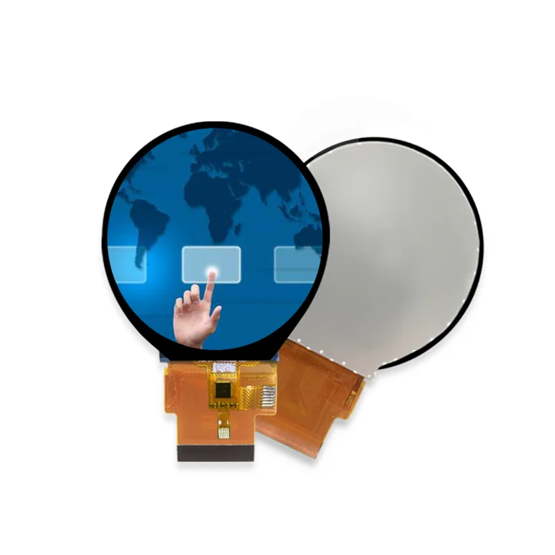 Круглый дисплей Wisecoco 2 1 дюймов 480*480 Tft LCD емкостная сенсорная панель ST7701S RGB плата