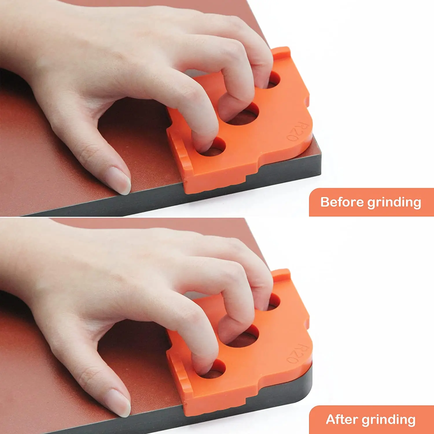 MAKLE Деревообрабатывающая Фреза С Круглым Переборочным Шаблоном Зажим R5-R40