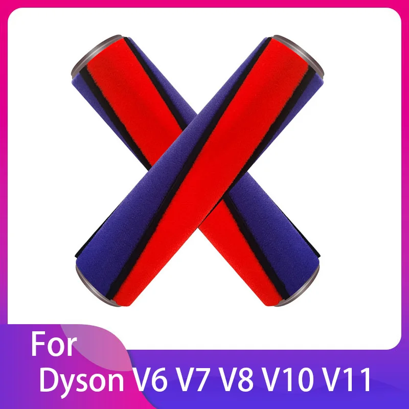 For Dyson V6 V7 V8 V10 V11 Vacuum Soft Roller Main Brush Accessories Spare For Cleaner Replacement Parts Kit Pack