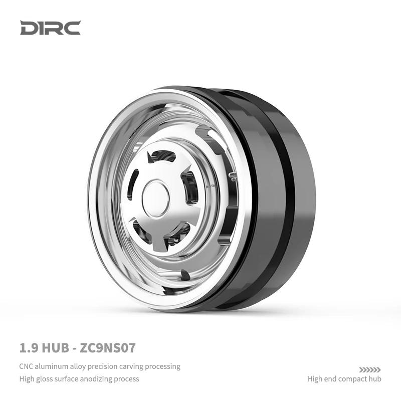 D1RC 1,9 дюймовые металлические колеса Beadlock для TRX4 (ZC9NS07)