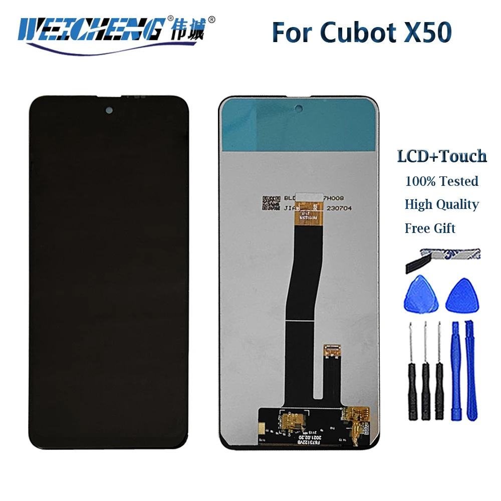 Фото 100% тест для Cubot X30 X50 ЖК-дисплей + преобразователь сенсорного экрана в сборе для Cubot X70 X19 X19S, запасные части №5