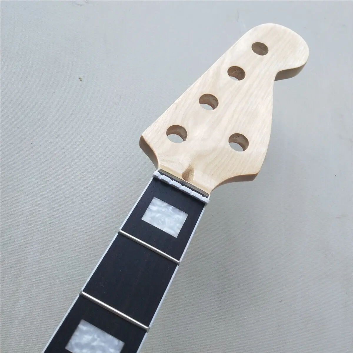 5 String Maple Bass Guitar Neck 21 Fret  Rosewood Fingerboard Block inlay enlarge