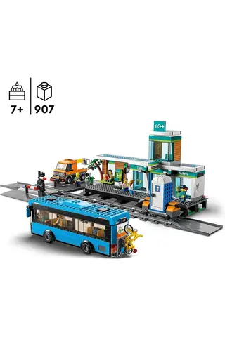 Lego city bus station deals