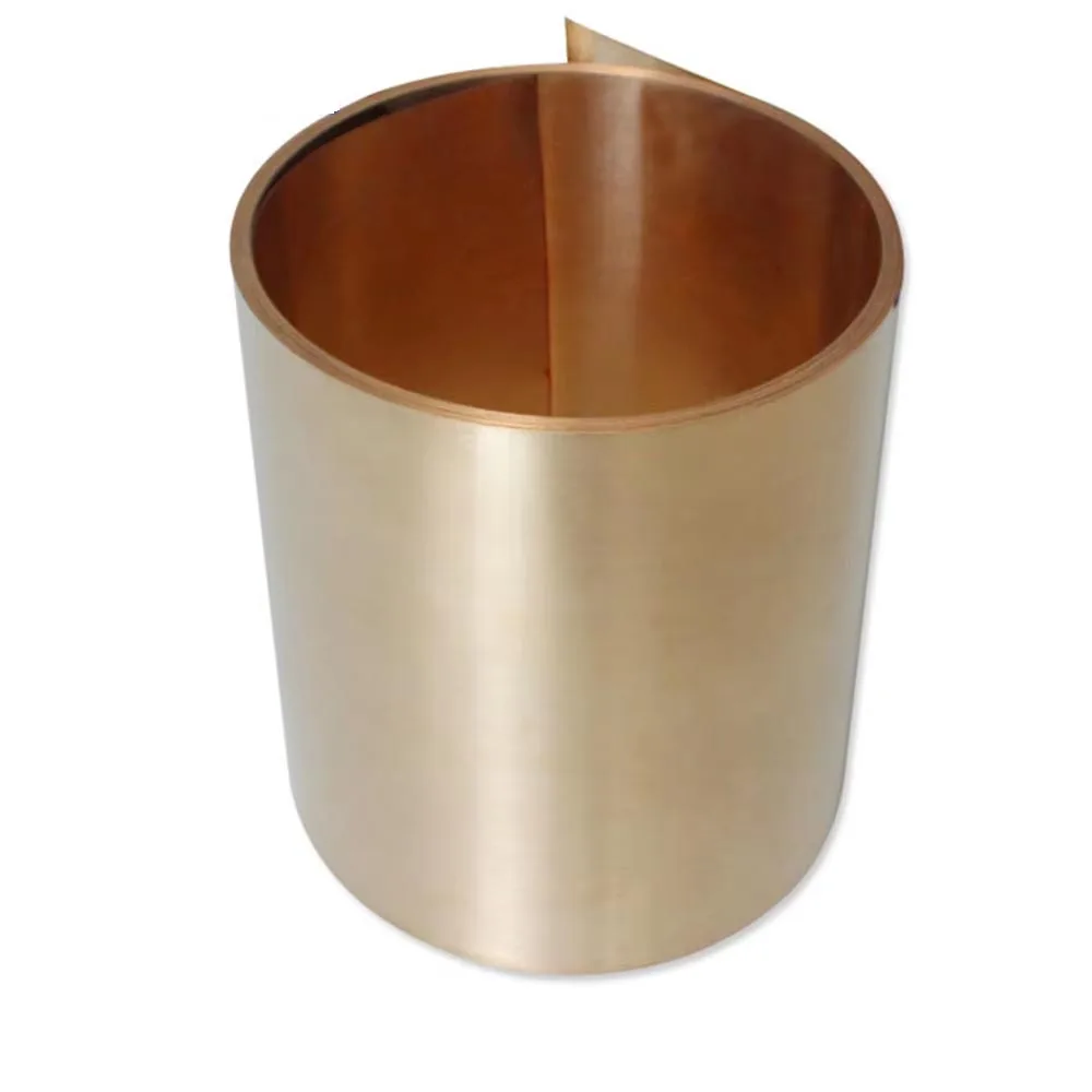 Бронзер бериллий C17200 толщиной 0 08-1 2 мм листы медной фольги промышленная