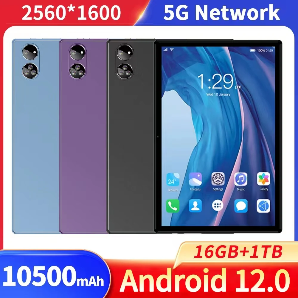 

Планшет Hos, 10,1 дюйма, 16 + 512 ГБ, Wi-Fi, GPS, Android 13, 4G