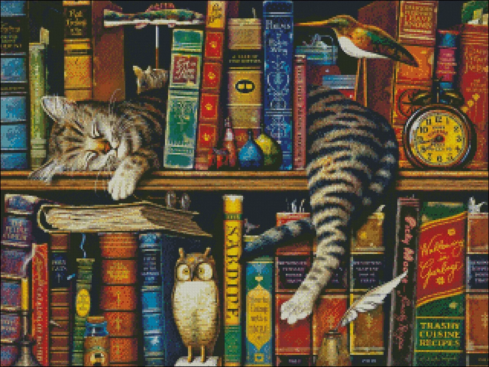 Набор для вышивки крестиком сделай сам 14 карат