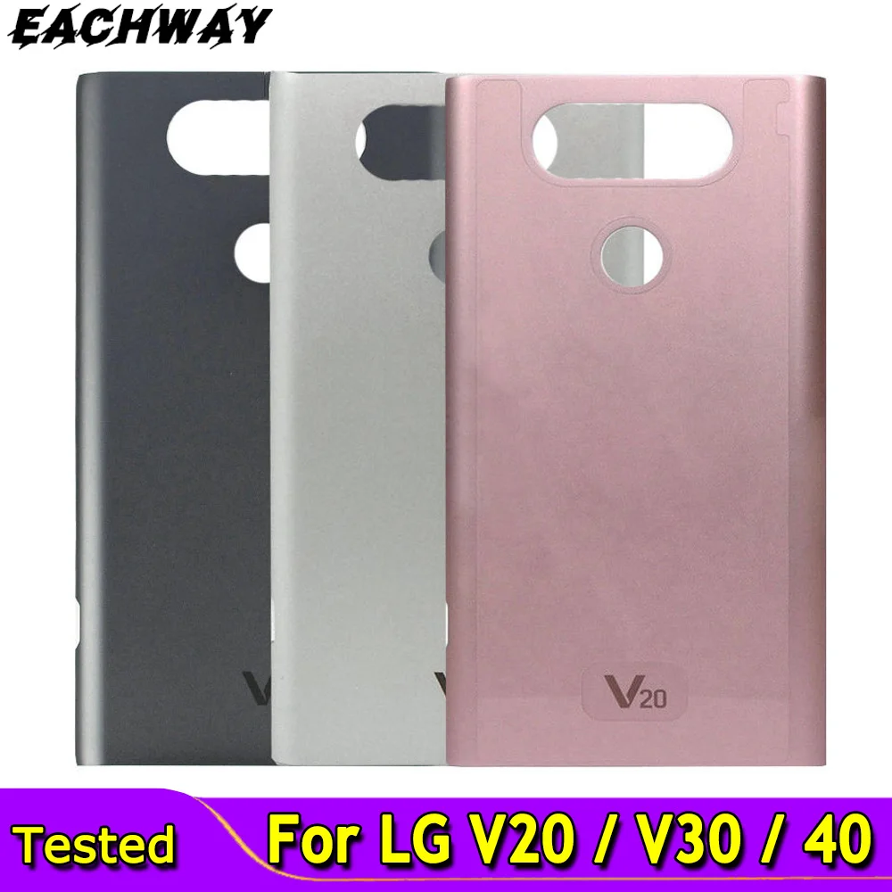 New For LG V20 H990 Back Battery Cover Rear Housing Case H910 V30 V40 ThinQ H918 5.3