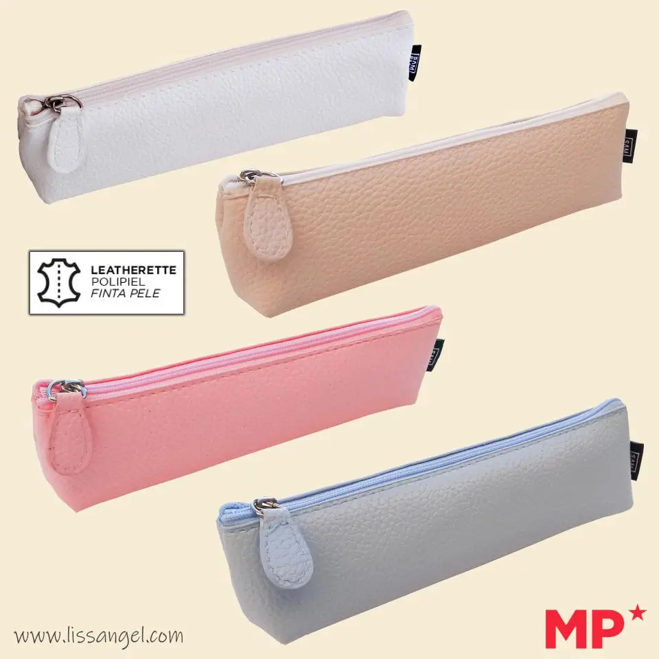 PU Leather Case with Extra Soft Touch-MP | PU Leather | Pencil Cases for Students
