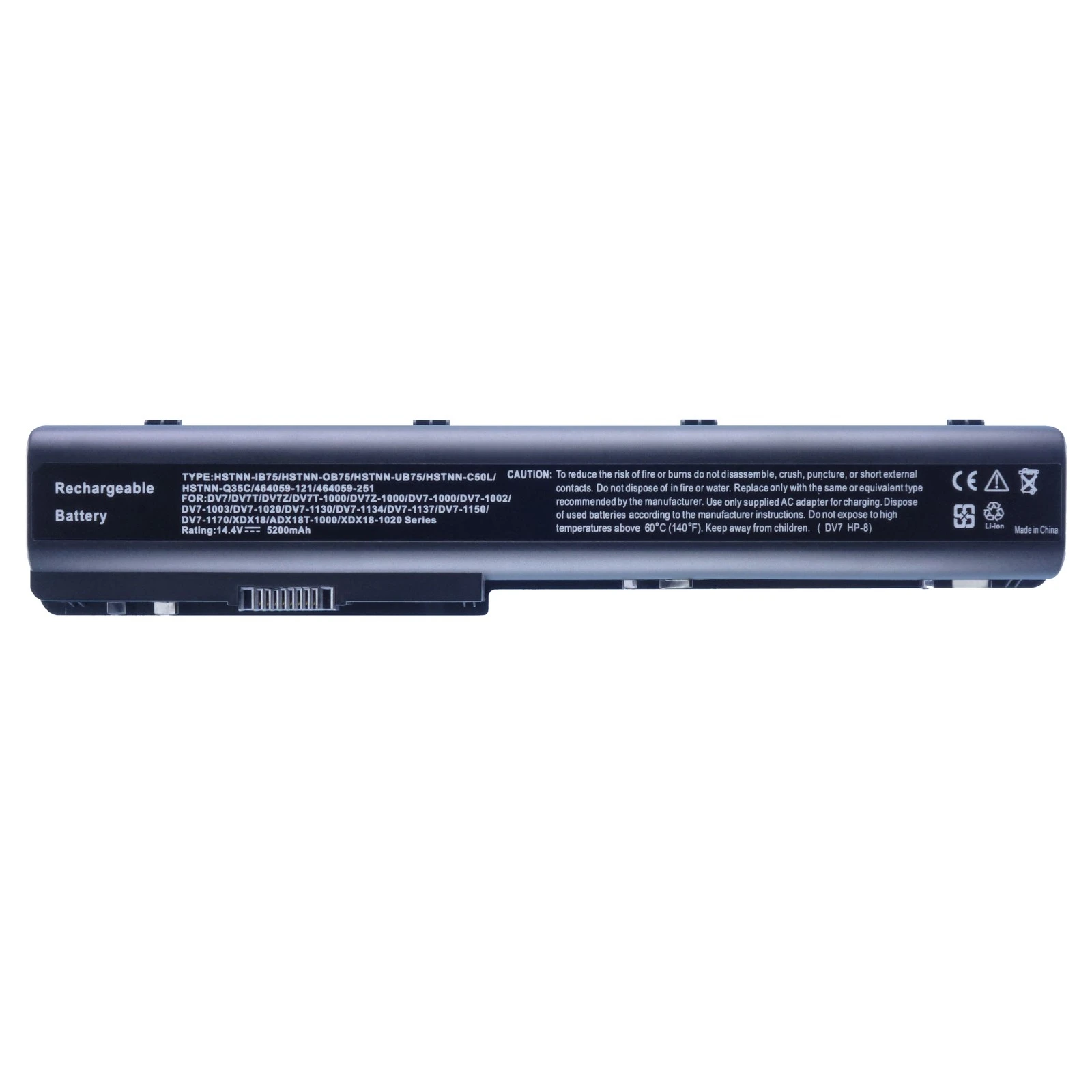 Аккумулятор для HP Pavilion dv7-2212tx 14.4V 5200mAh