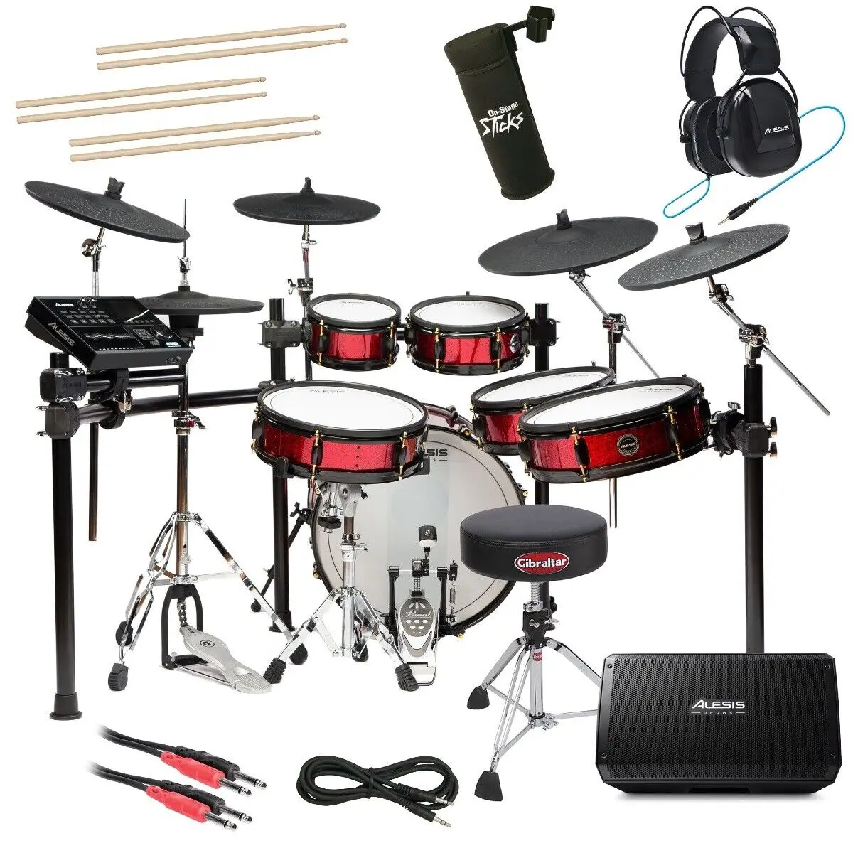 

100% OFFICIAL Alesis Strike Pro Special Edition Electronic Drum Set