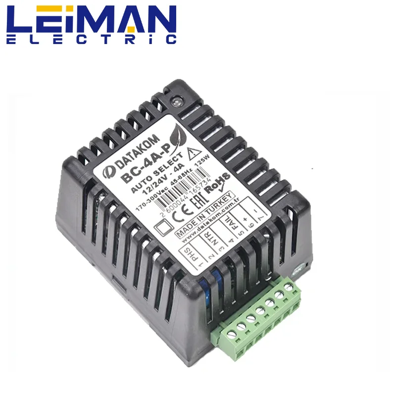 BC-4A-P DATAKOM BC4AP Оригинальное 12/24V AUTOSELECT 4 0 AMPERES 170-300 VAC зарядное устройство