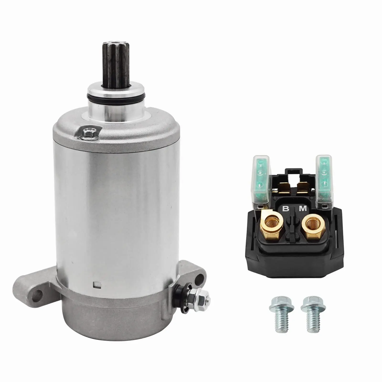 Стартер и реле для Yamaha Big Bear 400 2000-2012 Wolverine 350 1995-2005 1997-1999 4KB-81890-00-00