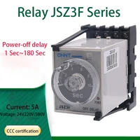 1pcs jsz3f time relay controller power off delay delay 5s seconds 1s 10s 30s 60s 120s 3min 220v volt 380v 24v