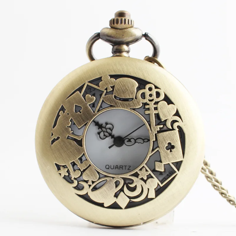 

High Quality Hot Selling Classic Quartz Pocket Watch For Men Women Steampunk Vintage Famous Comic Anime Theme Necklace Chain