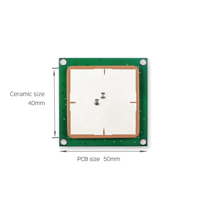 

RFID UHF Passive Ceramic 3dBi Antenna JT-T0040