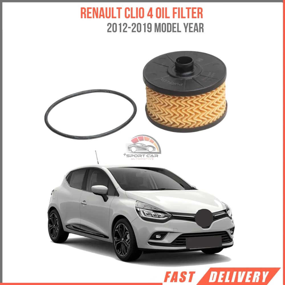 

For Renault Clio Mk4 oil filter Tce 0.9-2012 Megane Mk3 Scenic Mk3 2019 Tce Dacia Dokker 1.2 Tce Oem 152095084R 1520800 Q1E 1.