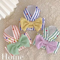 pet clothes small dog vest summer chest back traction suit cute vest harness sweet bowknot skirt puppy coat chihuahua yorkshire
