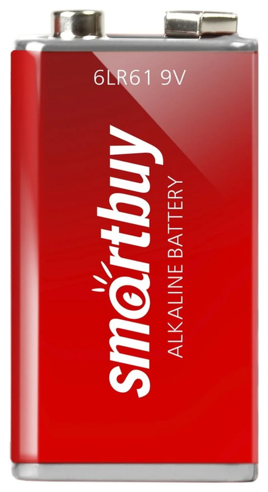 Батарейка щелочная SMARTBUY 6LR61 1BL (SBBA-9V01B) (1/12/240) (1 ШТ)