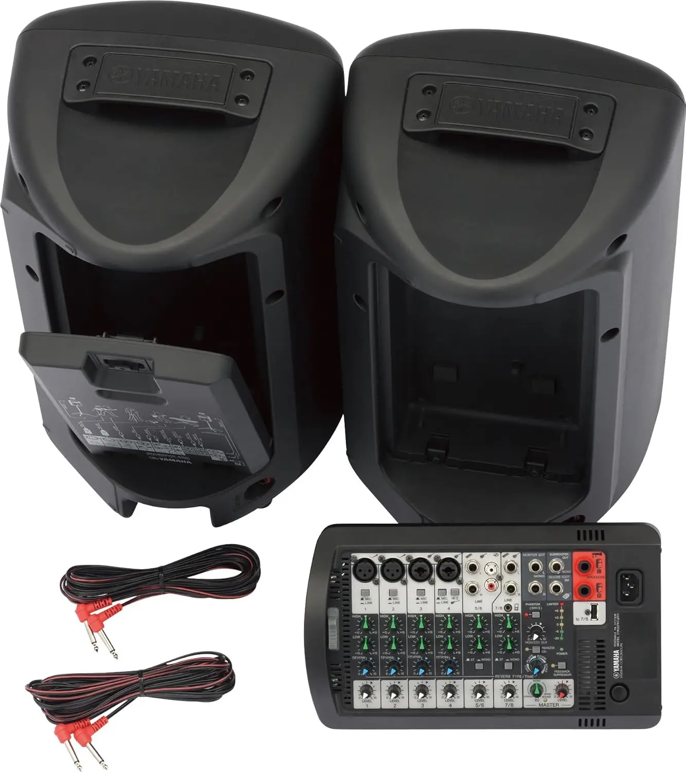 Аутентичный Yamahass STAGEPAS 400I портативный PA System