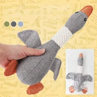 cute dog toy wild goose sounds toy cleaning teeth puppy dog chewing supplies training household pet dog toy accessories