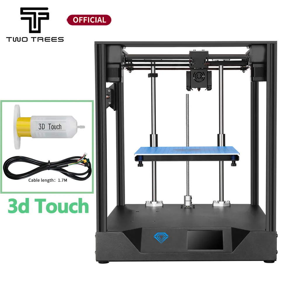 3D принтер Twotrees SP-3 Impresora CORE XY FDM DIY Kit TMC2208 MKS Полноцветный сенсорный экран PEI |