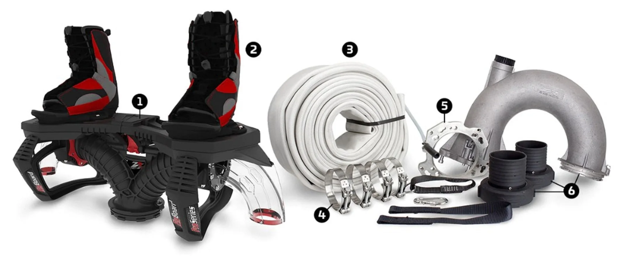 

Best offer Flyboard Pro Series and Jetpack With Dual Swivel System (DSS)