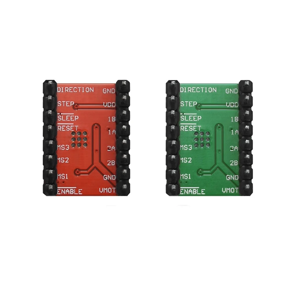 Модуль драйвера шагового двигателя TWOTREES 3D Printer Parts Reprap A4988 DRV8825 с теплоотводом, совместимый с StepStick.