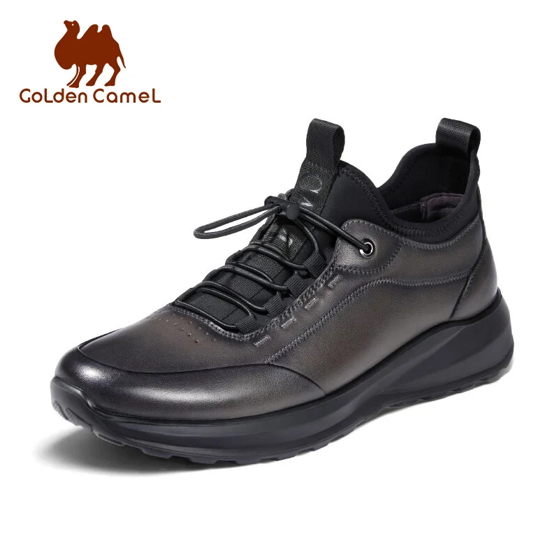 Golden Camel Men Shoes Sports Casual Running ShoesTrending 2022 Autumn Male Sneakers Breathable Luxury Business Shoes for Men