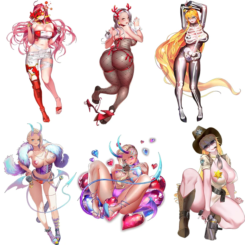 Наклейка для капота автомобиля Three Ratels CB2 Wonder планиtes с привлекательной девушкой, домашнее украшение, наклейка на стену, водонепроницаемая самоклеящаяся