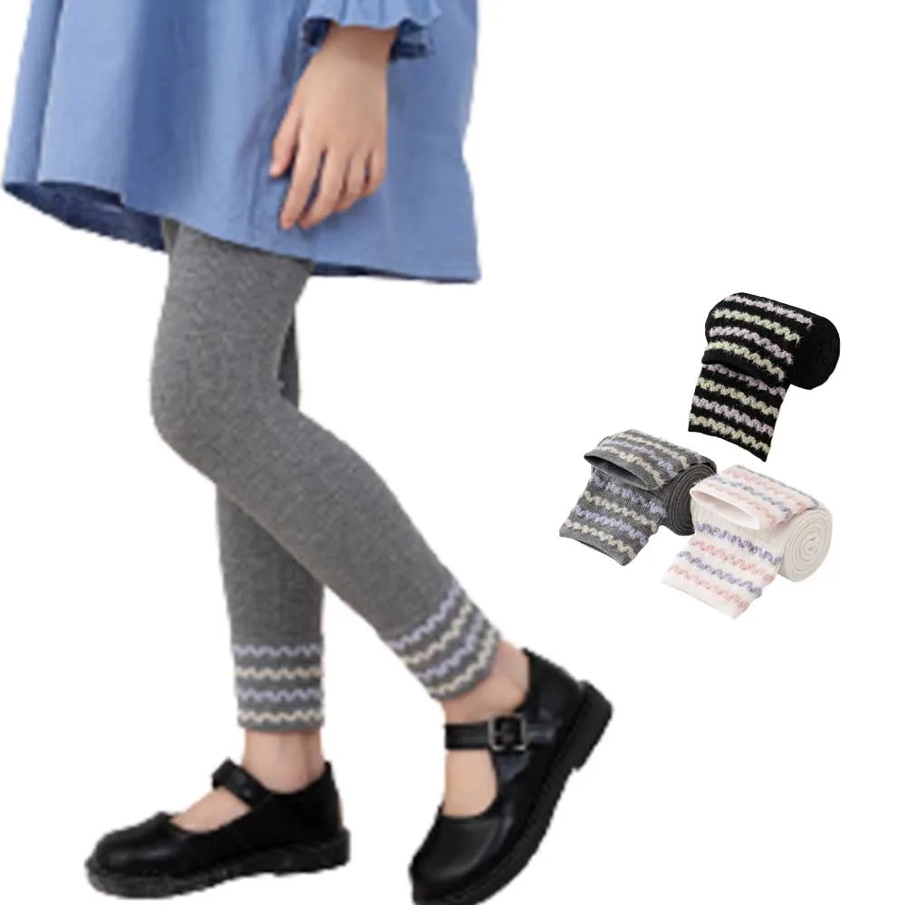 

Baby Girls Pants Toddler Skinny Trousers Kids Cotton Tights 2022 Spring Autumn 3 To 9 Yrs Children's Korean Style Clothes
