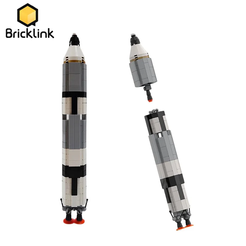 

Конструктор «космическая станция» Bricklink, Дельта II Gemini, титан, ракета, Сатурн в масштабе 92176, развивающие игрушки для детей