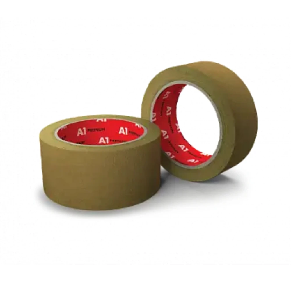 Лента малярная маскирующая A1 MASKING TAPE STANDARD высокая адгезия СКОТЧ бумажный ширина 19