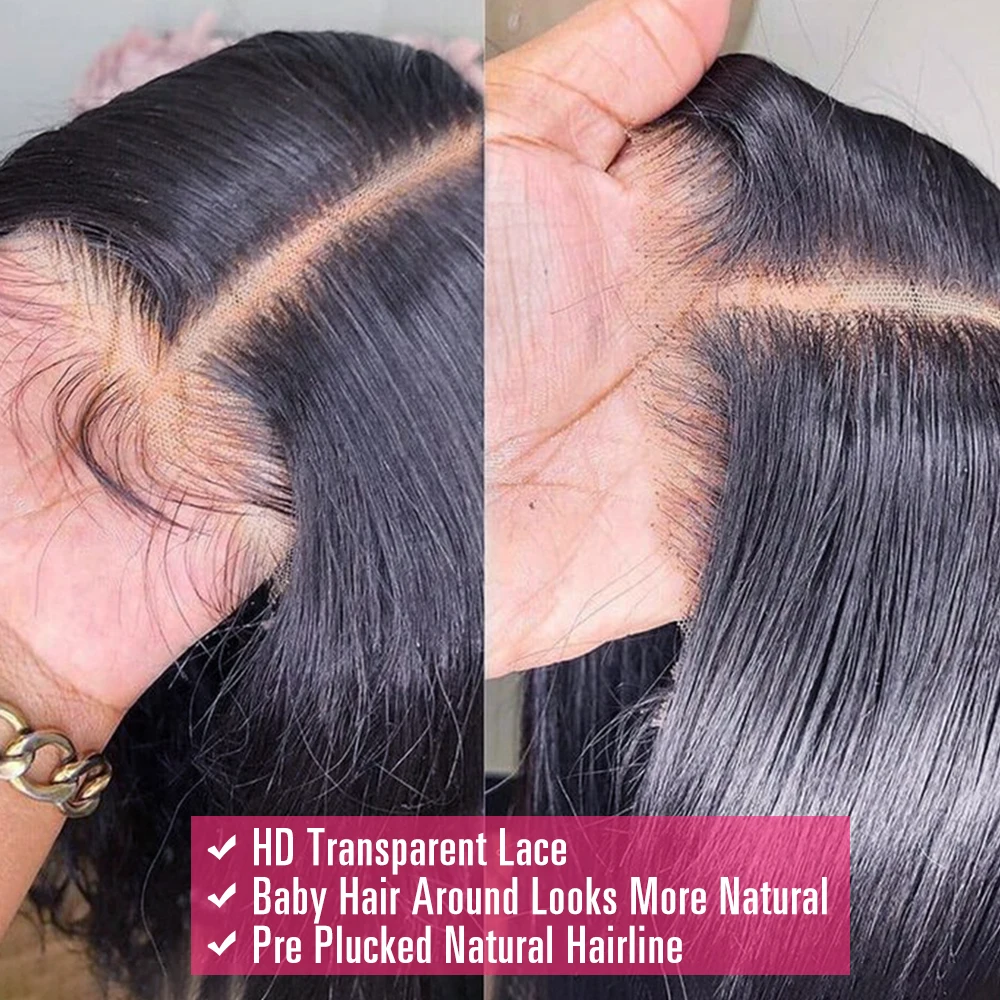 13x4 синтетический парик на сетке спереди дешевый черный прямой 360 Сетка Спереди al