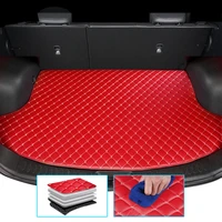 car trunk mats for honda civic hatchback 2017 2018 2019 2020 waterproof cargo liner carpets pad auto accessories