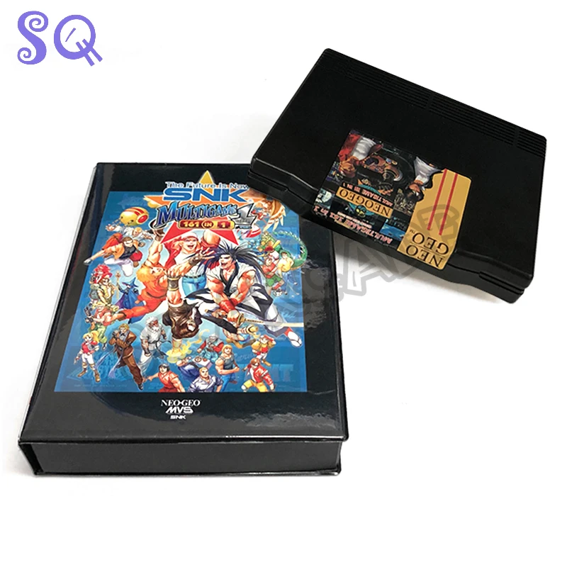 SNK аркадная кассета NEOGEO AES 161 в 1 версия Jamma PCB мультиигровой картридж и ShockBox для