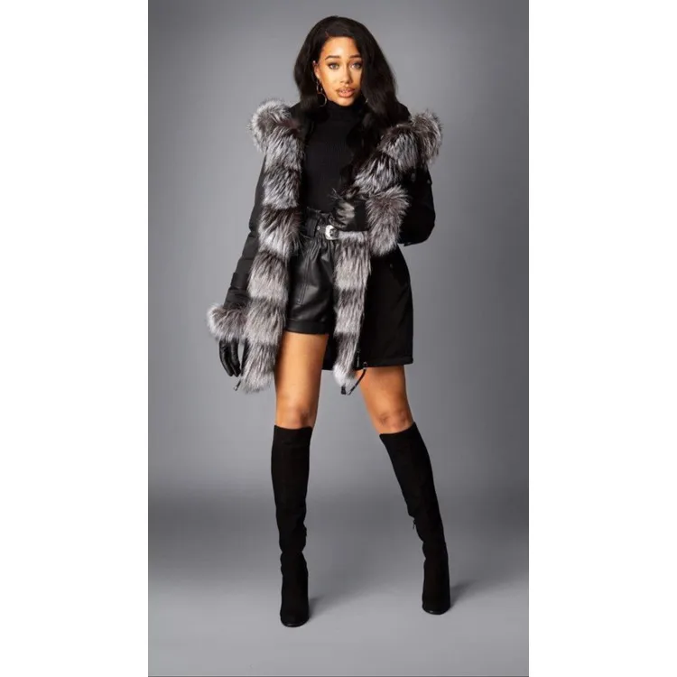 Janbely Черная парка