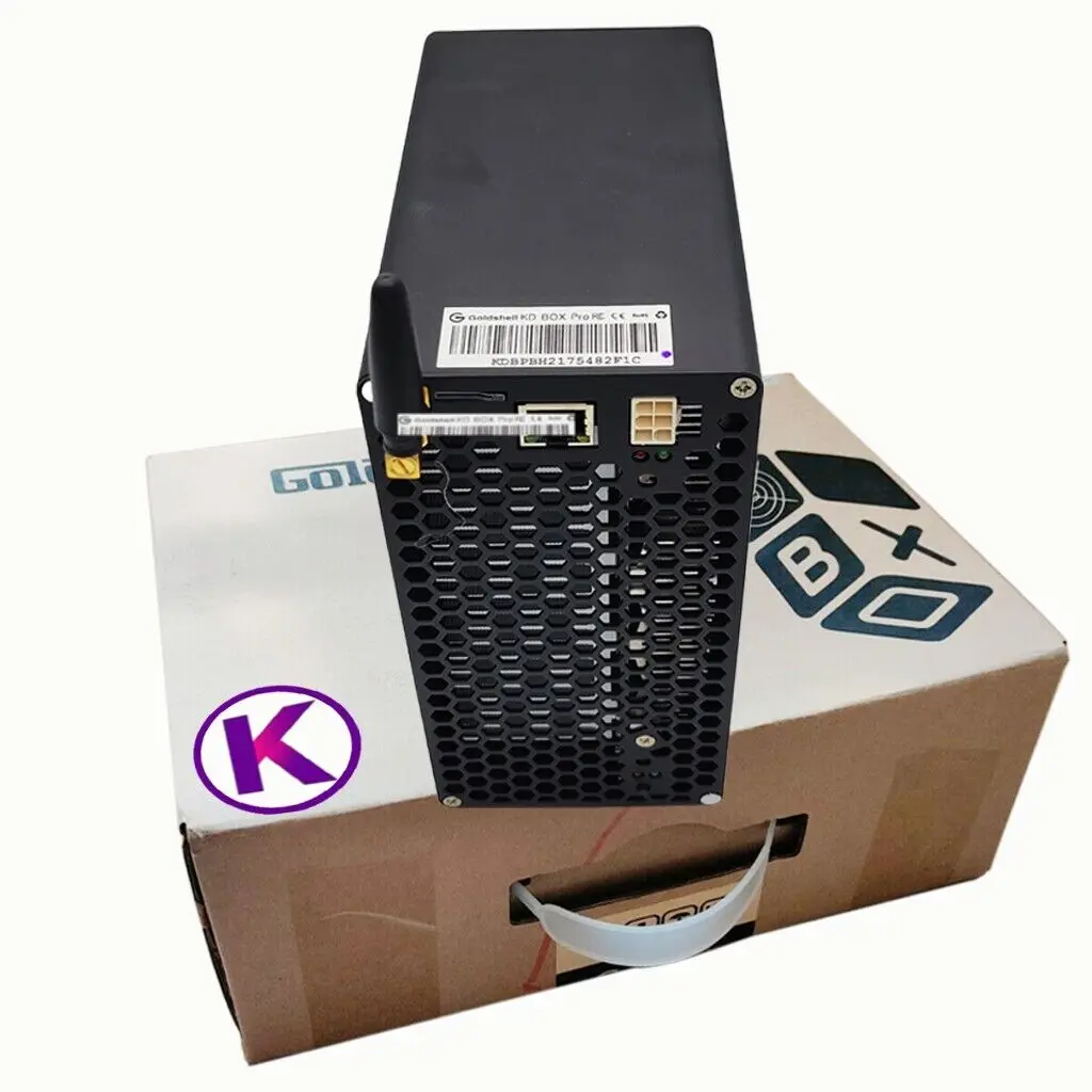 

new goldshell KD box pro 2.6t cady Kda miner with original power supplyEE