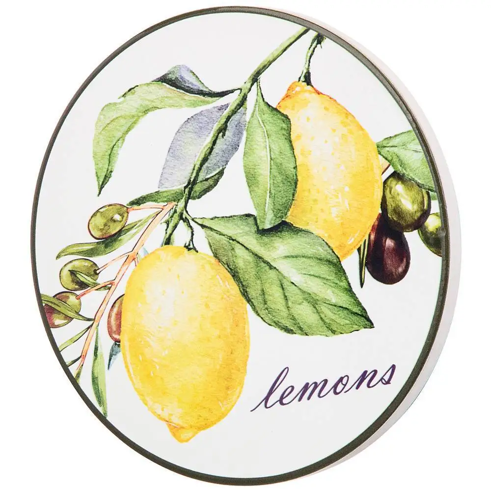 Подставка под горячее Agness "Лемон Три" 11*11*1 см (358-1849)