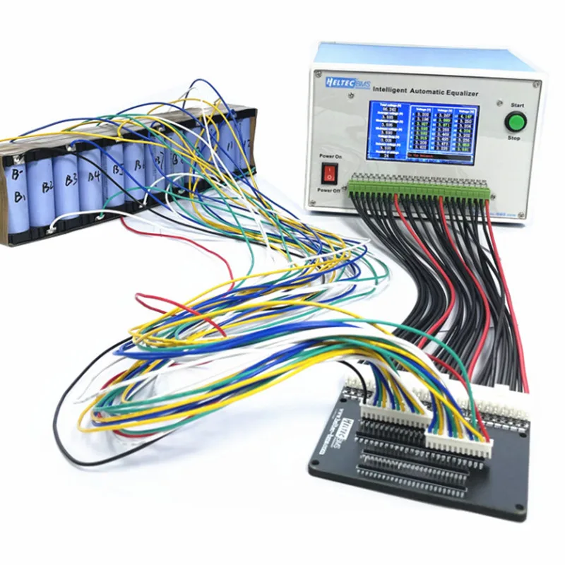 

Intelligent Automatic Equalizer/Discharge Balancer for Lipo/Lifepo4/LTO 1.5-4.5V batterr balancer 2~24S 3A 4A maintenance/Repair