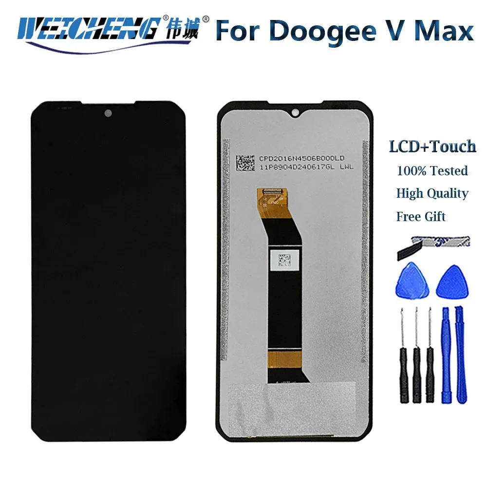 Фото Оригинальный ЖК-дисплей для Doogee V10 V11 V30 Pro V30T V40, дигитайзер сенсорного экрана в сборе для Doogee V Max Plus V31 GT LCD №3