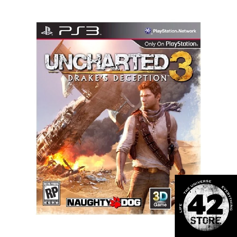 

Uncharted 3 Drakes Deception Ps3 Game Original Physical Cd