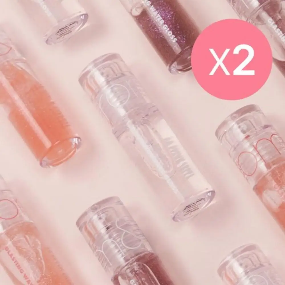 набор из 2 предметов Rom& MINI Tint Сочный стойкий тинт Glasting водный оттенок 09 Soft Full_Gloss