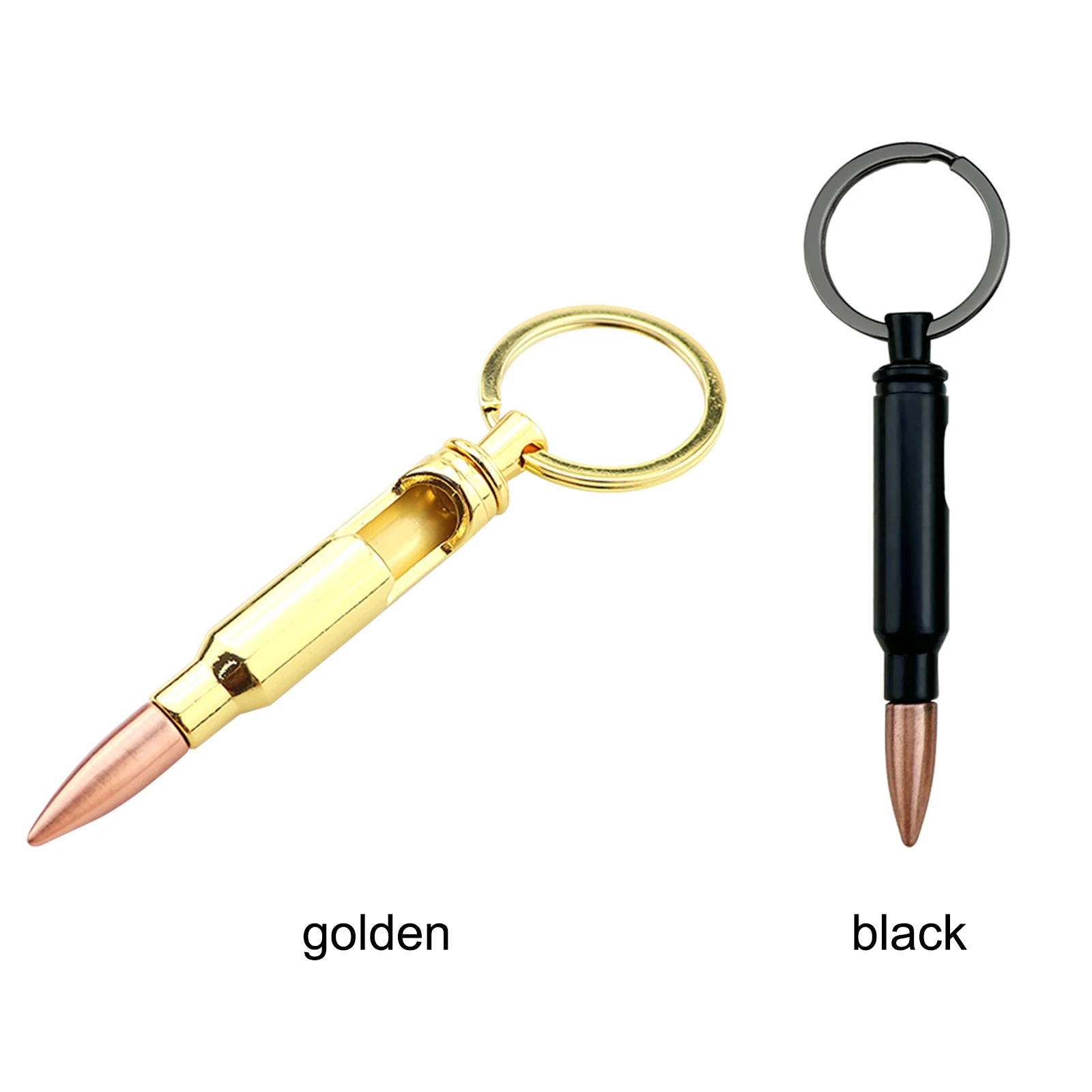 Уникальный брелок в виде пули с функцией открывалки для пива