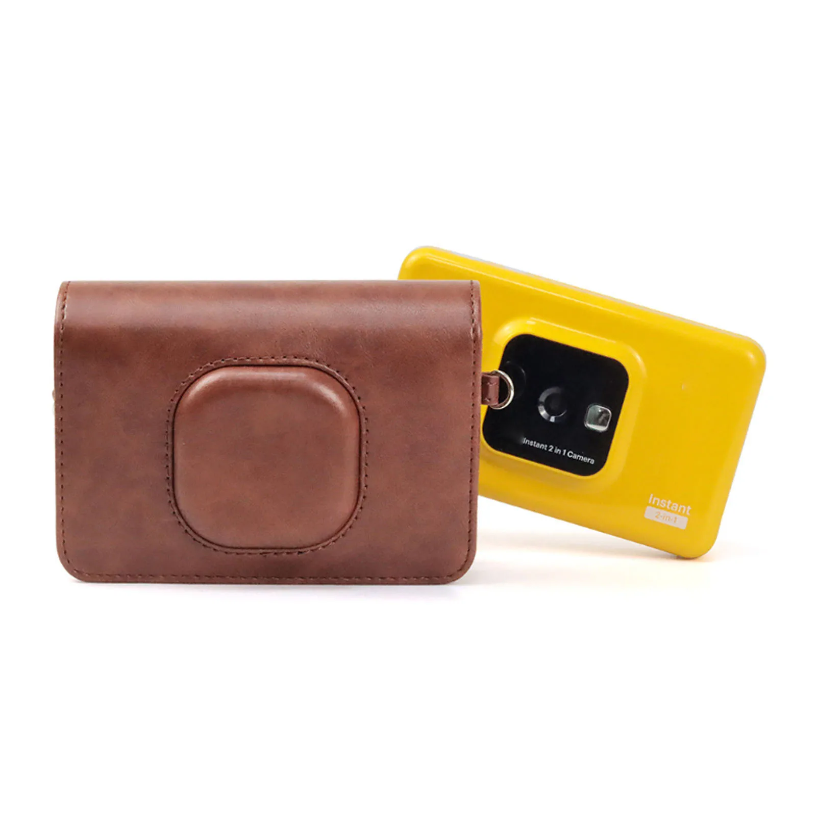 C210 чехол для камеры Kodak C210 Instant 2 в 1 камера и аксессуары для фотопринтера с плечевым ремнем кожаная сумка
