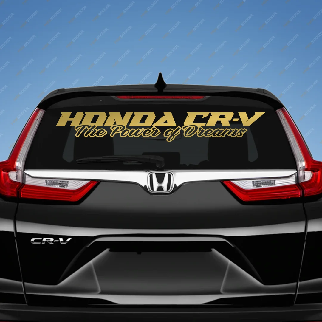Наклейка на авто HONDA CR-V виниловая наклейка заднее стекло стикер для бесплатная